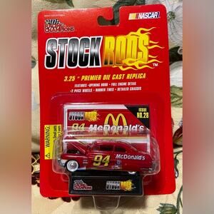 1997 Racing Champions Stock Rods Issue #28 Bill Elliott McDonald's 1949 Merc
